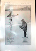 Old Print Humour Life W H Robinson Exceptions Prove Rule Lady Iveagh 1905 20th