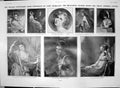 Antique Print Nelsons Centenary Lady Hamilton Bacchante Thalia Nature 1905 20th
