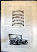 Old Anti Side Slip Tyres Ethel Irving Cosmo Touring Car Evening Gown