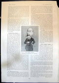 Antique Print Lord Charles Montagu South Africa Assoc Dr Paul Brousse 1905 20th