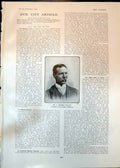 Old Mr J Spencer Phillips Banker Henry Hewkley Stock Exchange Art 190 20th