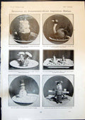 Old Dishes Banana Doll Lady Mary Hamilton House Party Coming Age 1905 20th