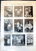 Old Print Children Competition Enid Jack Wathen Gwen Sophie Pearson 1905 20th