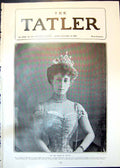 Antique Print New Queen Norway Princess Maud Daughter King Edward Vii 1905 20th