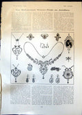Antique Print Jewellery Woman Commercial Motor Middleton Pneumatic Hub 1905