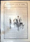 Antique Print Catherwoods Data Ethics Mr Catherwood Down Ladder Vault 1905 20th