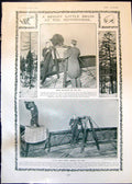Old Bright Little Bruin Hippodrome Balancing Bar Jane Lady Carriage