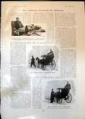 Antique Print Sir Henry Campbell Bannerman John Morley Babs Baby Tiger 1905