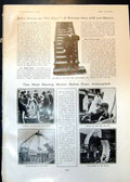 Old Son John Burns Daring Motor Drive Mdlle Tier Sketch Chas Thomas19 20th
