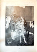 Antique Old Print Harry Fragson Dandigny Bonnie Brier Bush Grace Pinder 1906