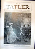 Old Print Heroic Stubbs Terrys Theatre Welch Bootmaker Trying Shoes 1906 20th