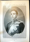 Antique Old Print King Alfonso X111 Spain Two Sicilies Lady Wolverton 1906