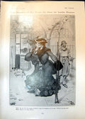 Old Humour Leslie Hunter Blind Beggar Queen Marys Coronation Chair190 Victorian