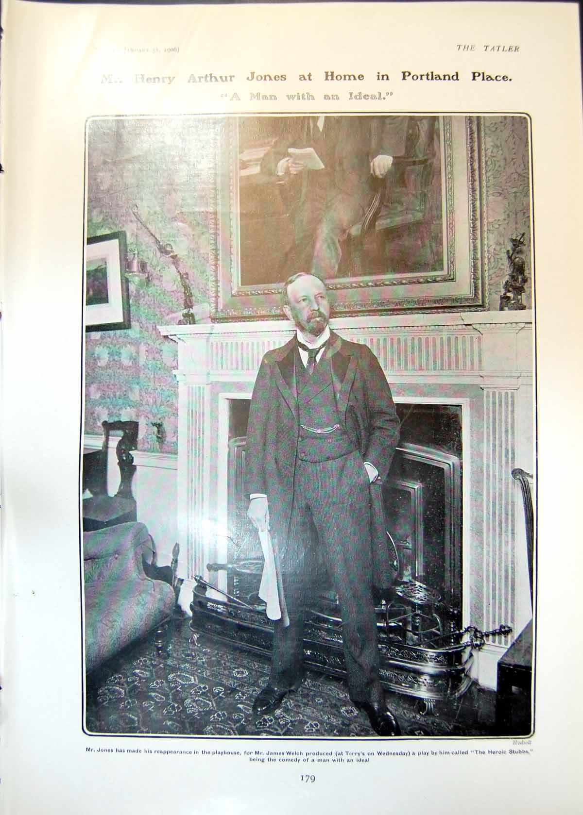 Old Henry Arthur Jones Portland Place Roxy Barton Mrs Brown Potter190 Victorian