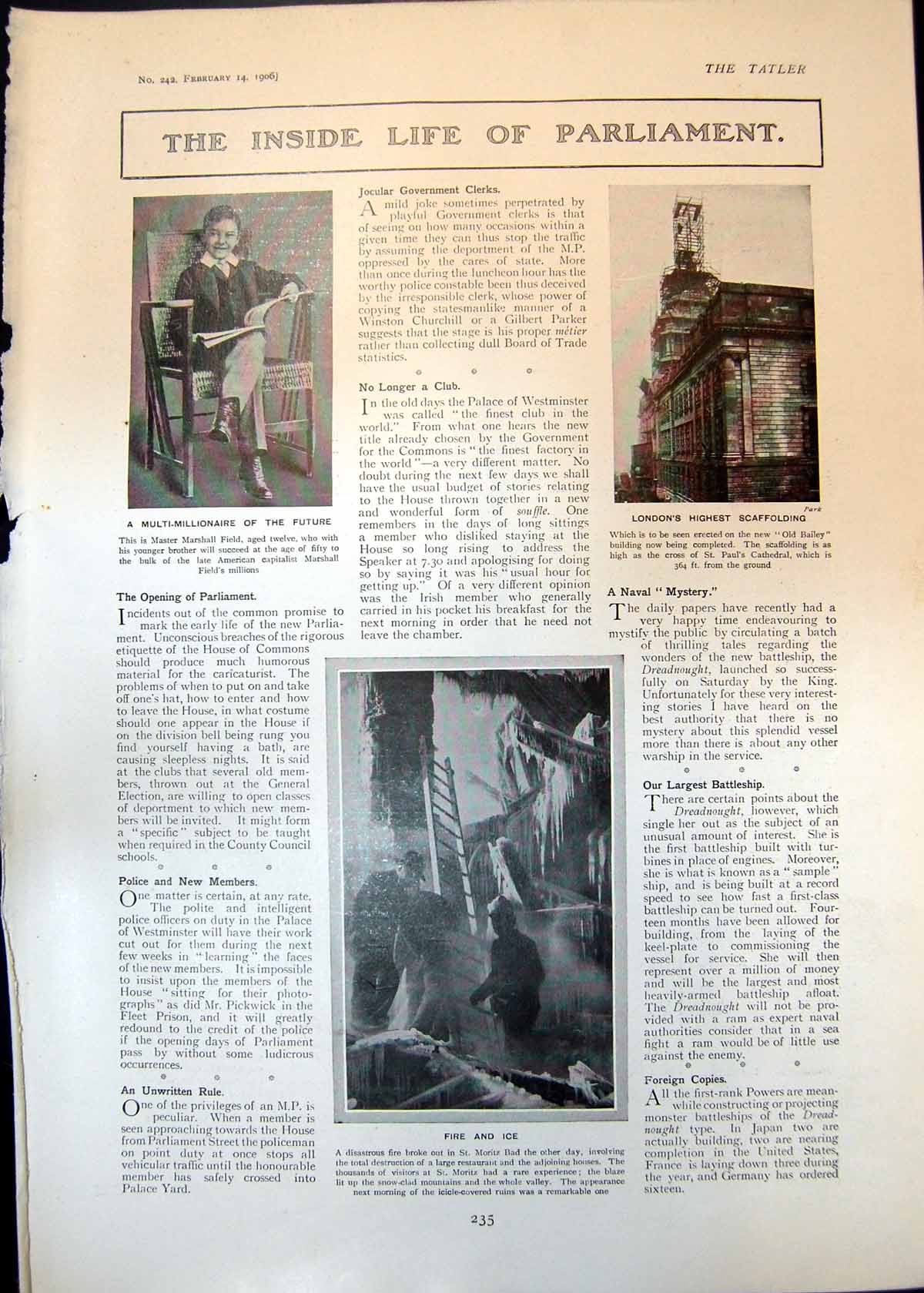 Old Fire Ice St Moritz Marshall Field Marquis Graham Lady M Hamilton1