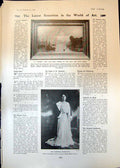 Old Print Discovery Turner Painting Countess Fabricotte Teacher Boy 1906 20th
