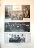Original Old Antique Print Mystery Marquis Townsend Arthur Bourcher Eton 1906