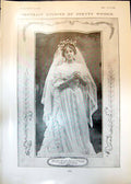 Old Print Edna May Belle Mayfair Advent Honourable Gent Nine Ladies 1906 20th