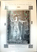 Antique Old Print Jessie Millward School Husbands Mona Oram Frank Cooper 1906