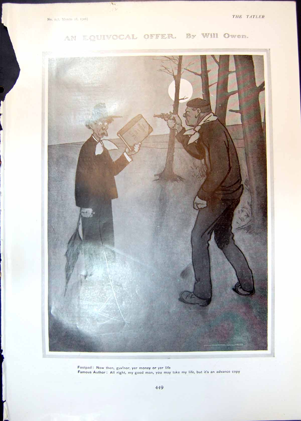 Old Equivocal Offer W Owen Footpad Author Eunice Unsuitable Clothes19 20th