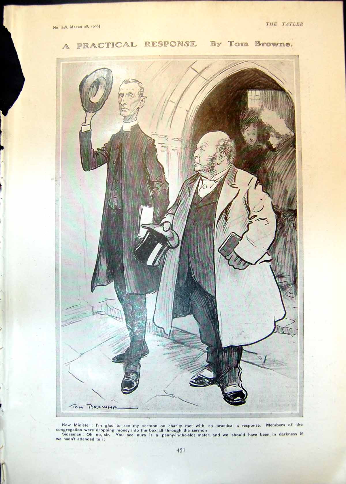 Old Practical Response T Browne Minister Sidesman Lanchester Landau
