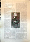 Old Sir William Van Horne Canadian Railway Horatio Bottomley Mp 1906 20th
