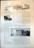 Old Auto Hippique Horse Propels Imitation Car Latest Humber Car 1906 20th