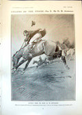 Old Print Charms Chase G Armour Diary Enthusiast Chrystus Car Racing 1906 20th