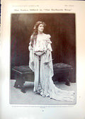 Old Evelyn Millard Harlequin King Constance Collier Poppaea Nero 1906 20th