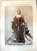 Antique Old Print Mary Rorke Harlequin King Miss Hatton Two Naughty Boys 1906