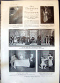 Antique Old Print Merchant Venice H Irving Dorothea Baird Mdlle Avorska 1906