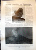 Old Explosion Crater Vesuvius Eruption Bank Holiday Episode Policeman