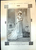 Old Print Evelyn Millard Brigadier Gerard Thelma Raye Little Michus 1906 20th