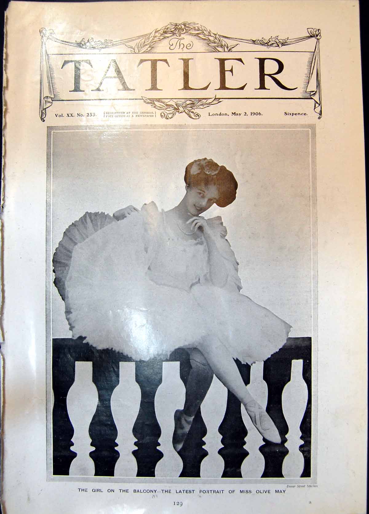 Old Girl Balcony Olive May Crown Prince Servia Lady Angela Forbes 190 Victorian
