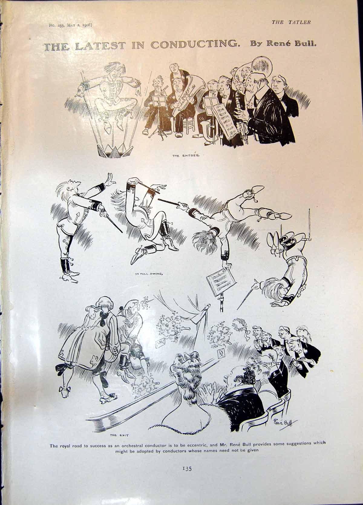 Old Latest Conducting Rene Bull M Safonoff Russian Sarah Bernhardt190 Victorian