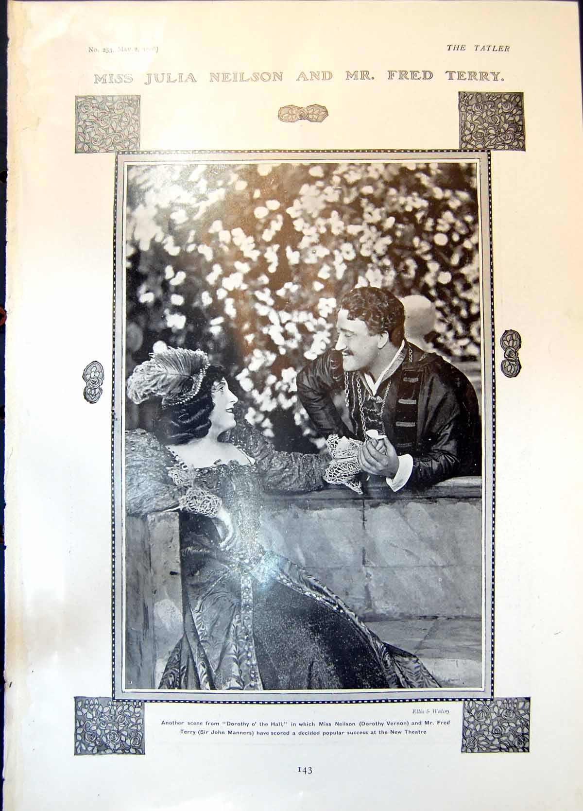 Old Julia Nelson Fred Terry Dorothy O Hall Mabel Love Maud Leslie 190 Victorian