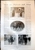 Old Princess Ena King Spain Prince Eddys Visit London Rubber Pavement