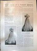 Old Trousseau Princess Ena Battenberg Kerman Rug Freeze Sanderson 190 Victorian