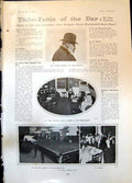 Old King Edward New Century Club Billiard Room E Terriss S Hicks 1906 20th