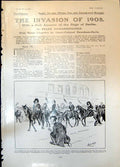 Old Antique Print Entry Berlin Cavalry Tower Hamlets Ers Pie Annual 1906 20th