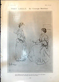 Antique Print Very Likely George Belcher Lady Servant Duke Saxe-Weimar 1906