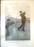Old No Caddie Wanted Will Owen Foozle Caddie Admiring Sister Poet 190 20th