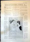 Old Humour J Hamilton Maud May Charlies Love Cooling Since Married190 20th