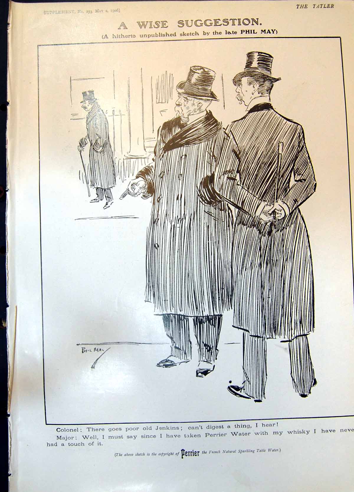 Old Wise Suggestion P May Colonel Major City Suburban Horse Race 1906 20th