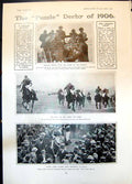 Old Derby Spearmint Winner Major Loder Garden Border Wynard Park 1906 20th