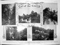 Antique Print Holford Glen Bridgwater Cloakham River Axe Shere Church 1906 20th
