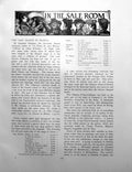 Antique Old Print Sale Room Past Season France Le Bracelet ZiemPages 1901