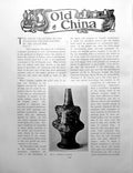 Antique Old Print Solon Collection Pre-Wedgewood English PotteryPages 1901