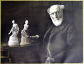 Original Old Antique Print Sir Charles Tennant At Home From A Photograph 1901