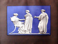 Original Old Antique Print Wedgewood Plaque Penelope And Maidens J Flaxman 1901